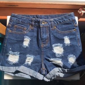 Jean shorts